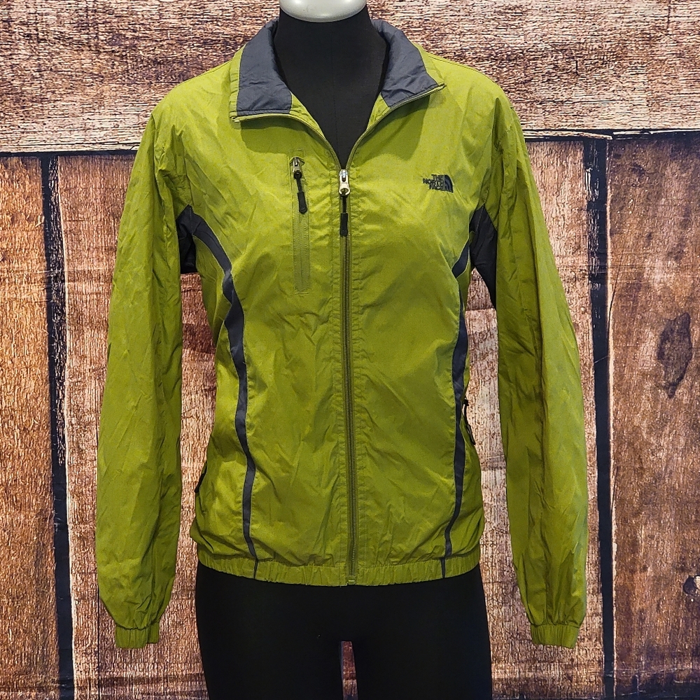 The North Face Summit Series Large green zip up